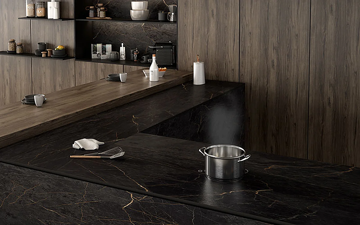 Encimera de porcellànic Cooking Surface amb inducció invisible